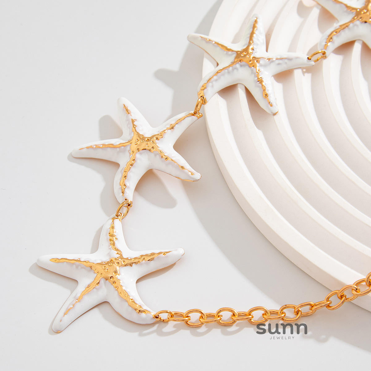 Anastazja Starfish Pearl Body Chain [34MEYQ7M]