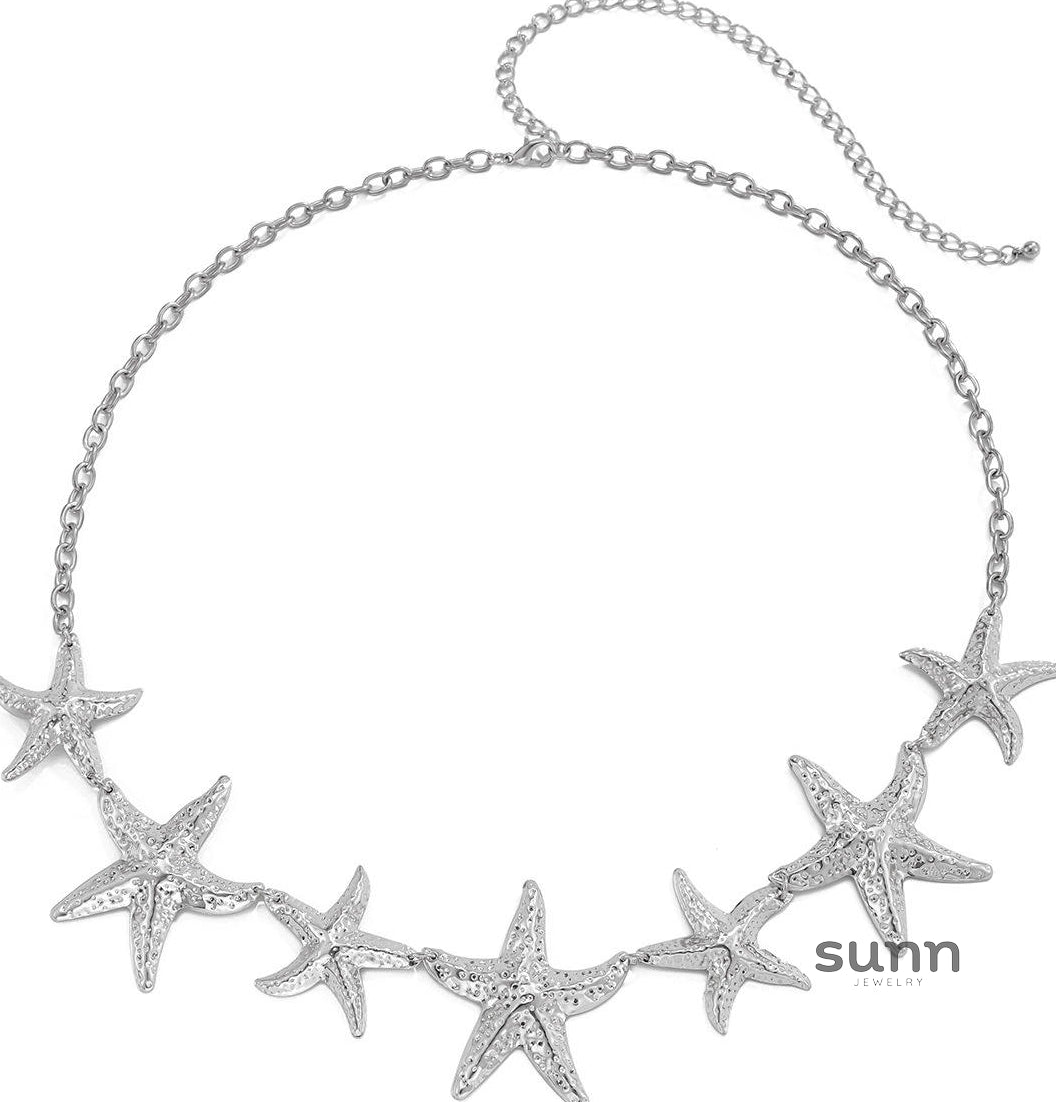 Anastazja Starfish Pearl Body Chain [TO8445VZ]