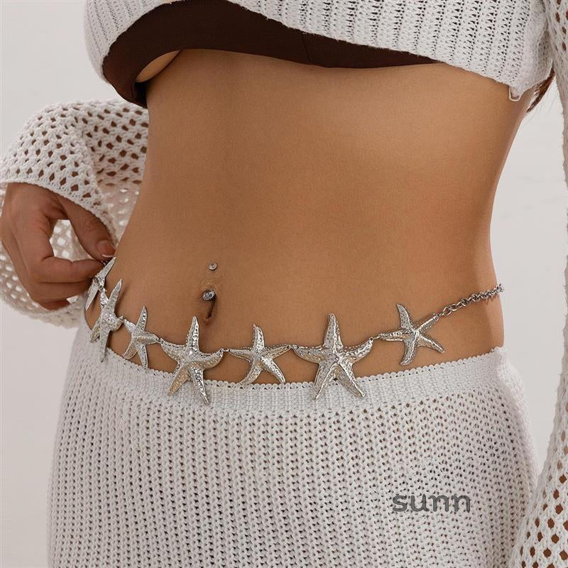Anastazja Starfish Pearl Body Chain [ZYM6Y8TS]