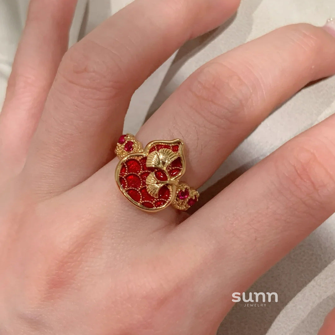Anayah Imperial Ginkgo Ring [21UBA1MR]