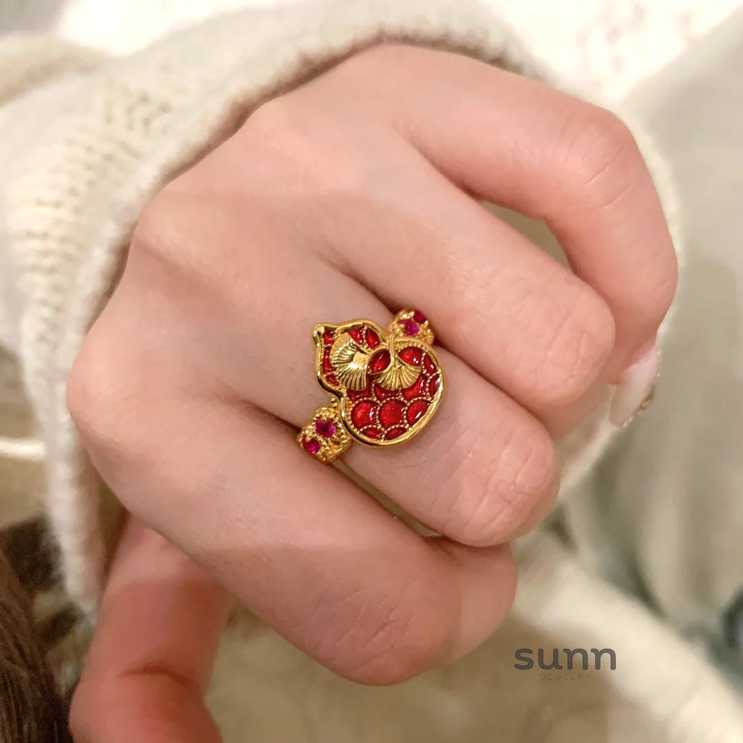 Anayah Imperial Ginkgo Ring [VBPN3350]