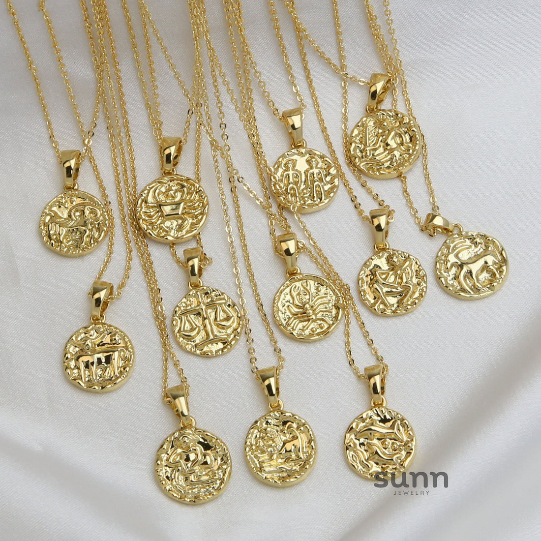 Anayah Zodiac Coin Necklace [8ZNKGR8G]