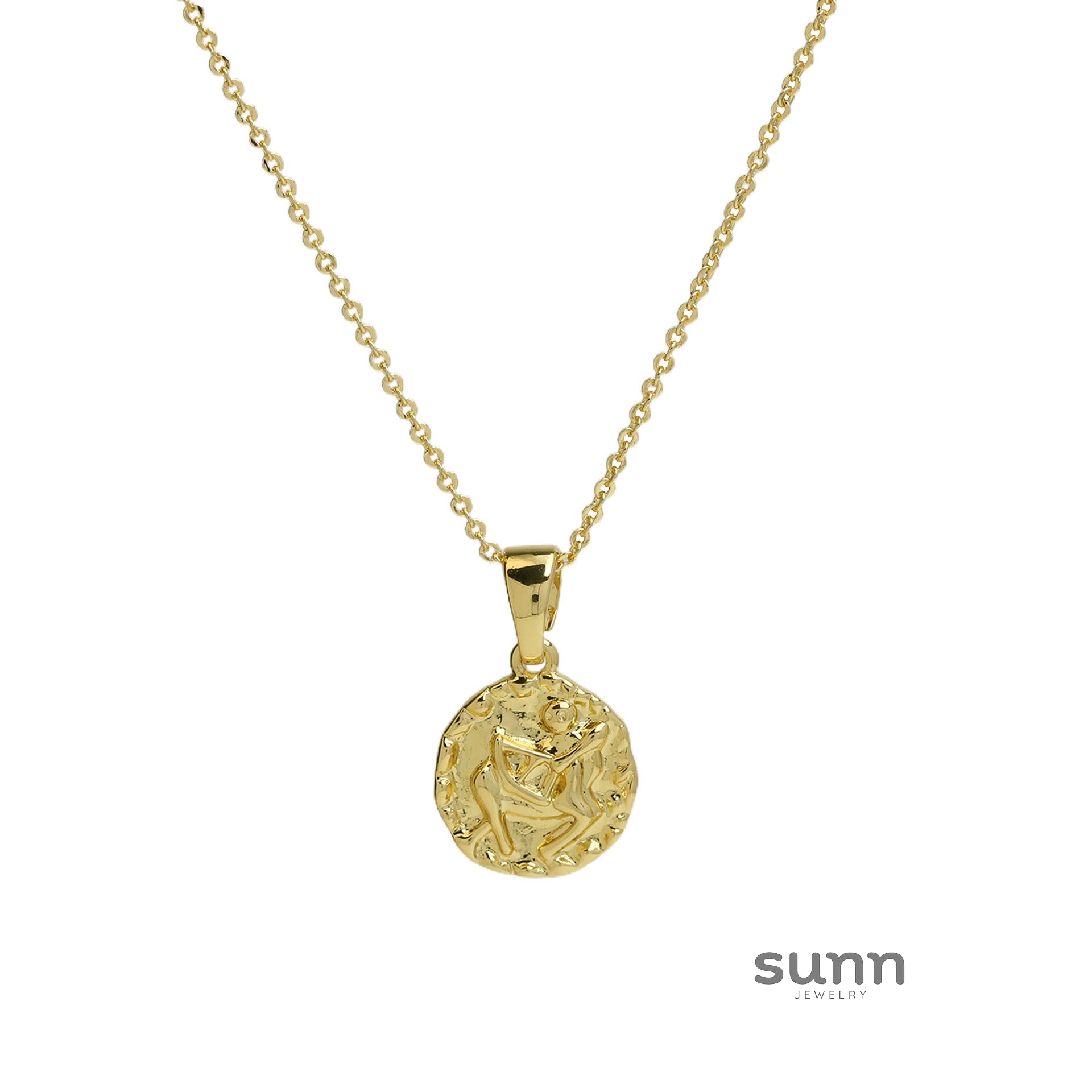 Anayah Zodiac Coin Necklace [FHJRZRTT]