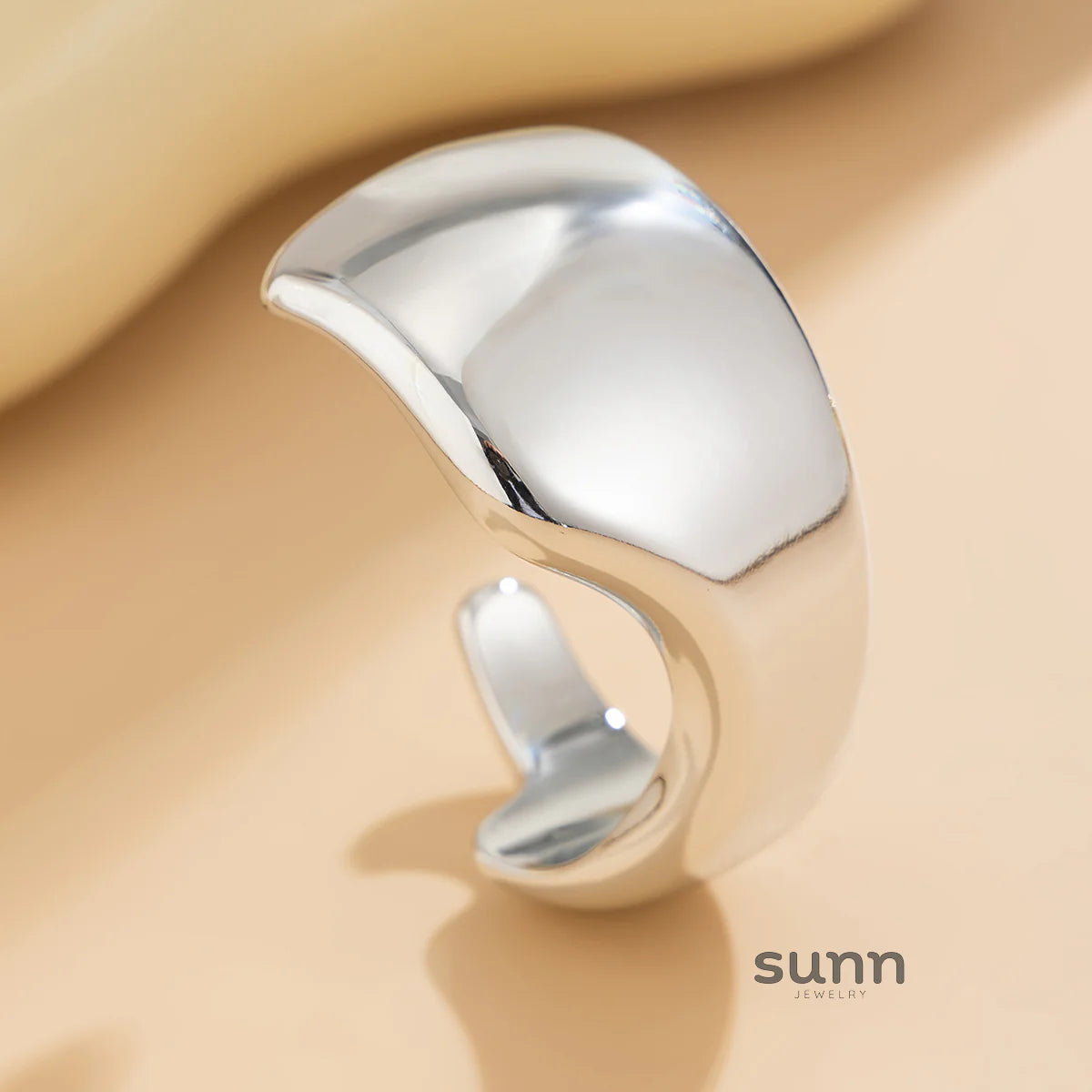 Anderson Irregular Wavy Cuff Bracelet
