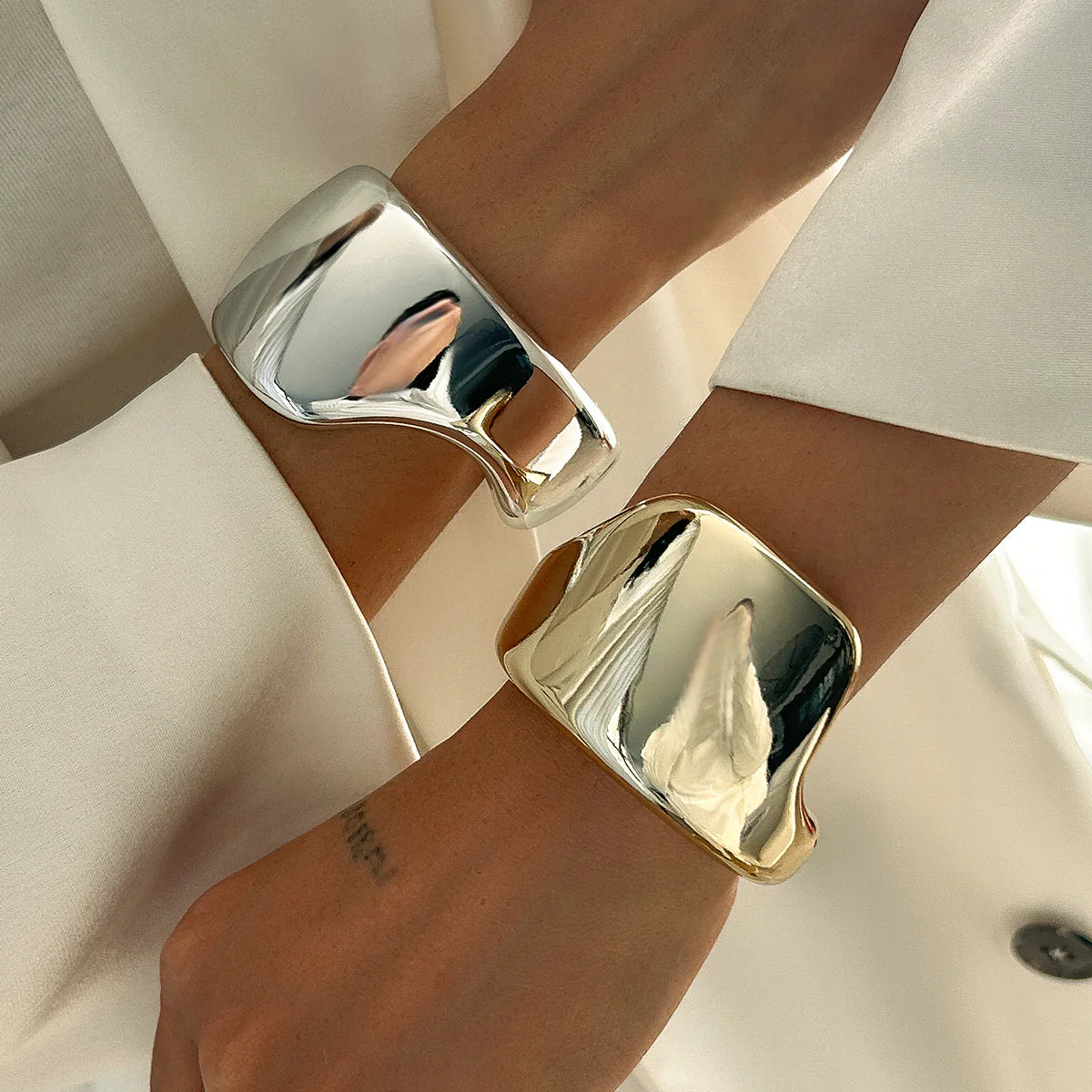 Anderson Irregular Wavy Cuff Bracelet