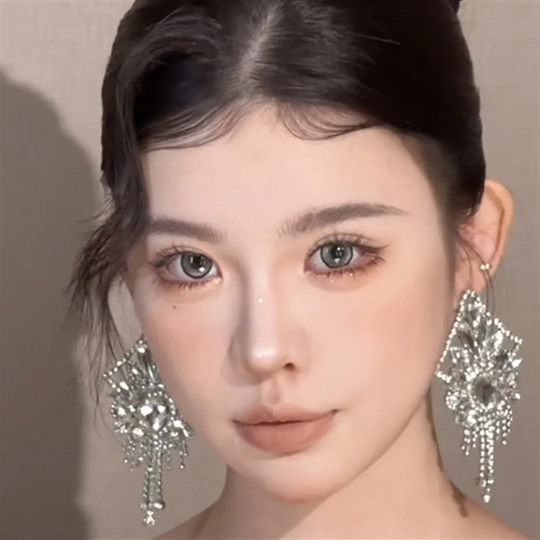 Anderson Sparkle Tassel Earrings