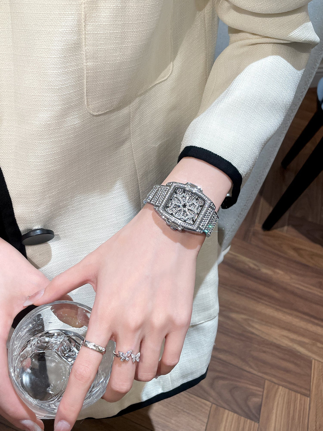 Andersyn Barrel Embellished Watch