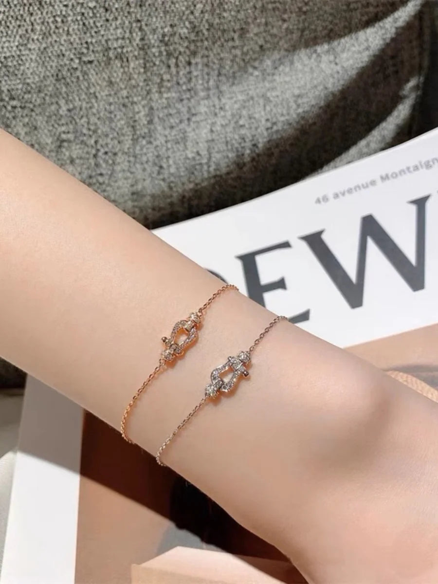 Andriana Delicate Horseshoe Bracelet