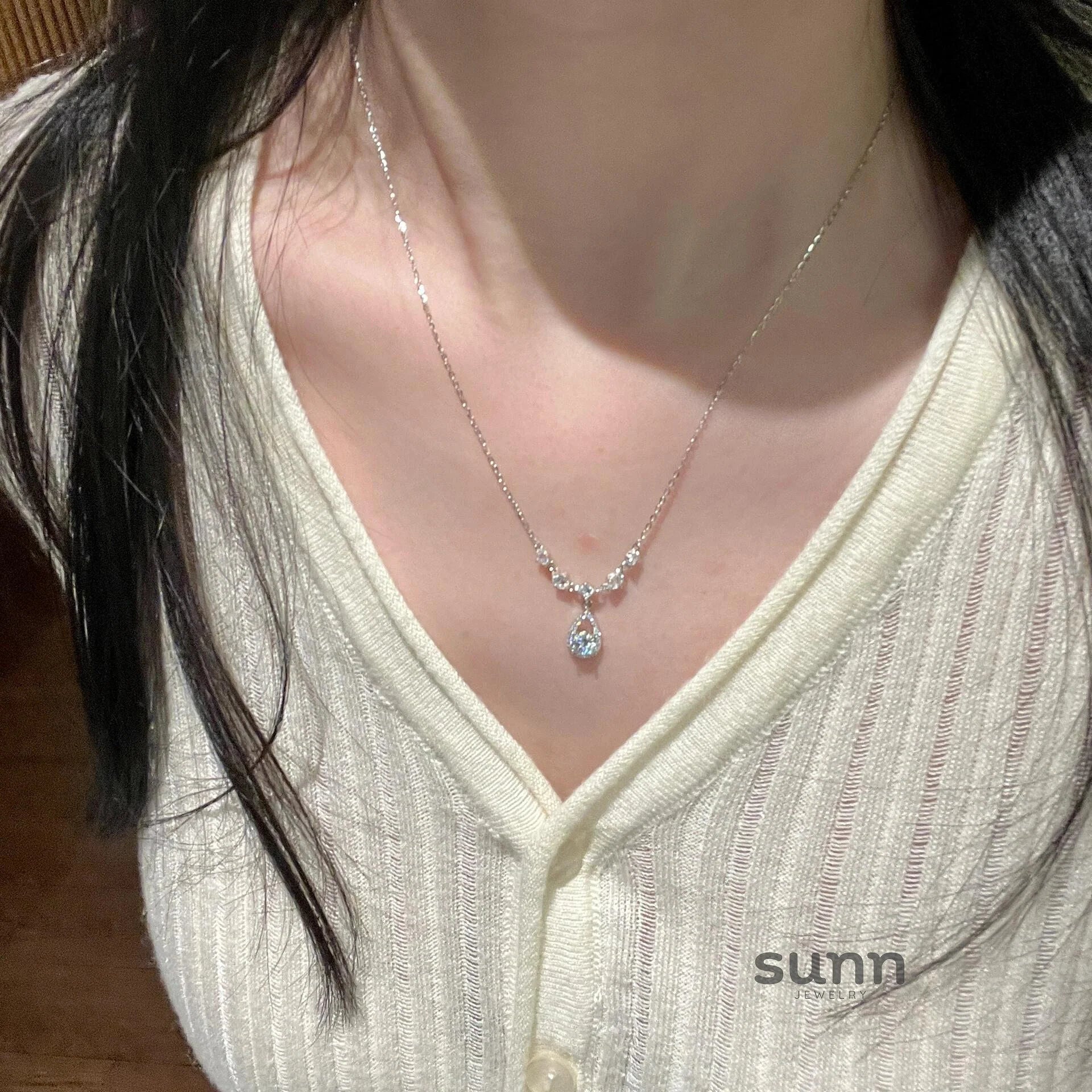 Anela Celestial Drop Necklace