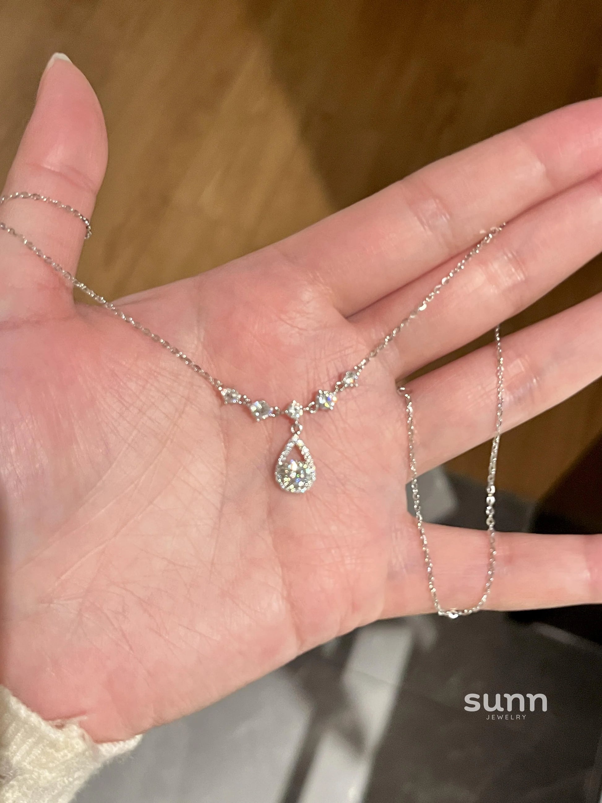 Anela Celestial Drop Necklace
