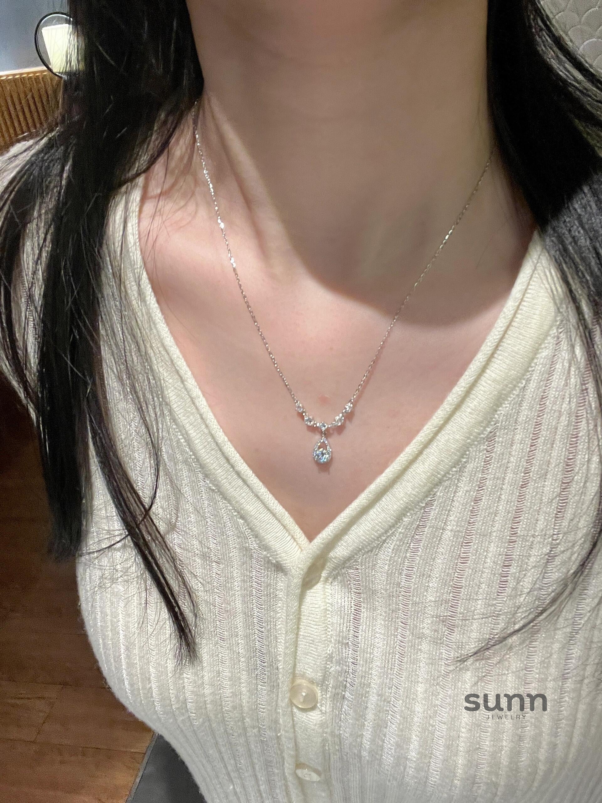 Anela Celestial Drop Necklace