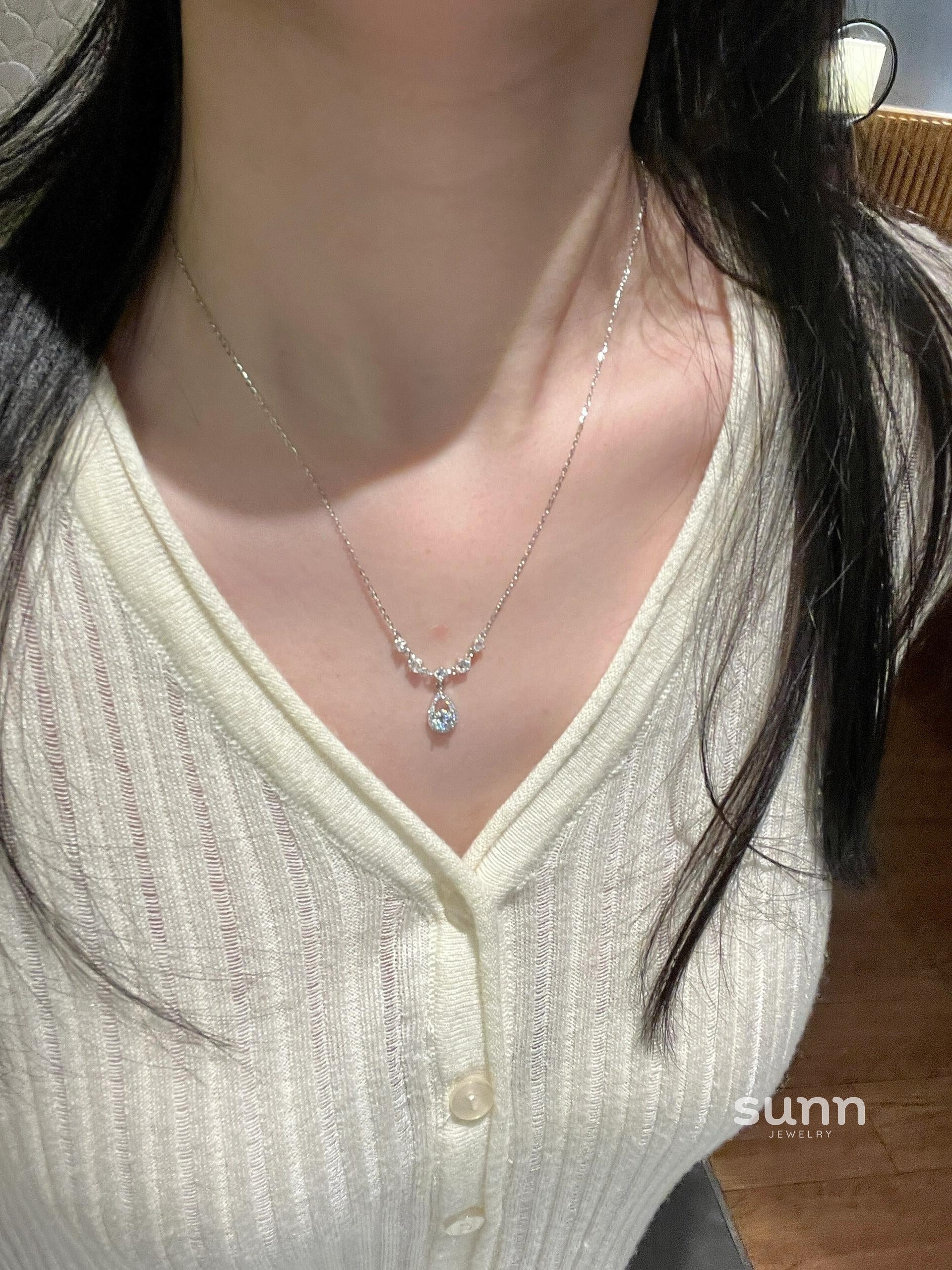 Anela Celestial Drop Necklace