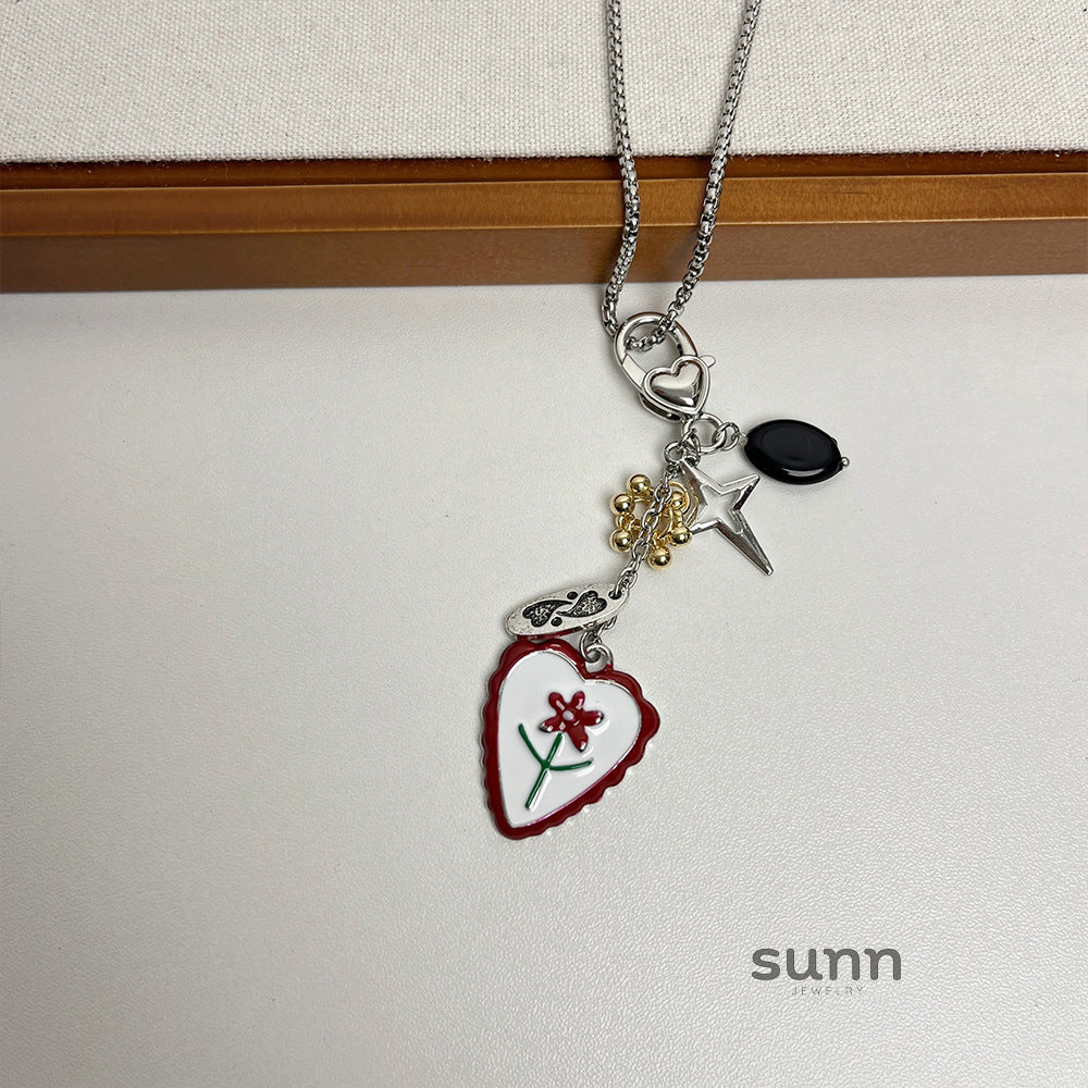 Angel Blossom Pendant Necklace [QUQUH8LM]