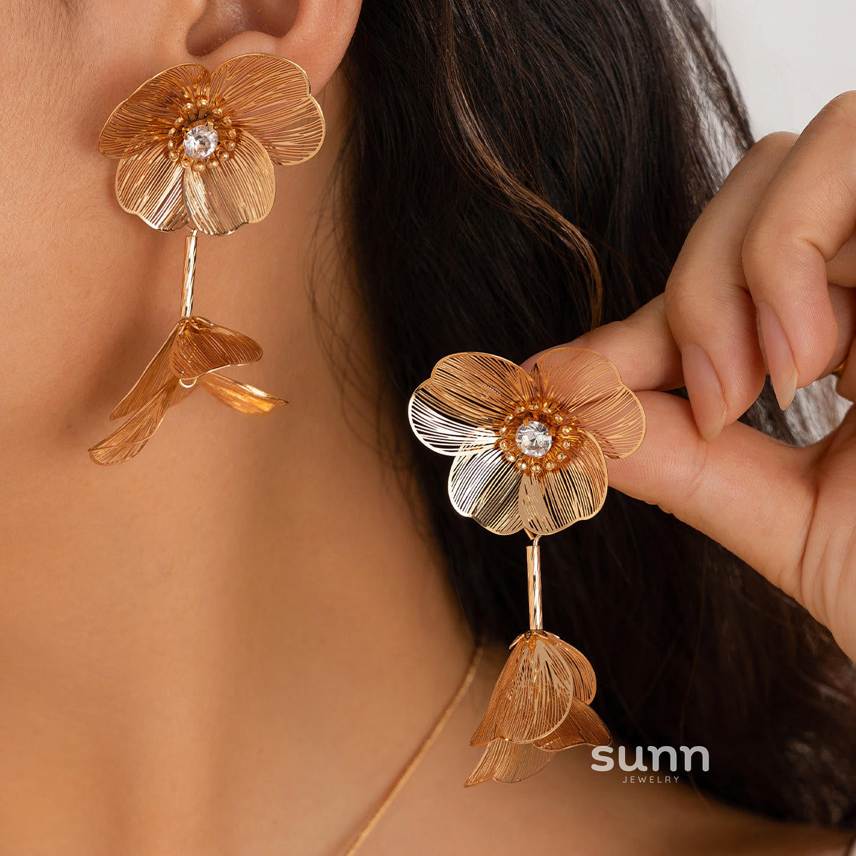 Angelica Ginkgo Blossom Necklace [VMJAIFUF]
