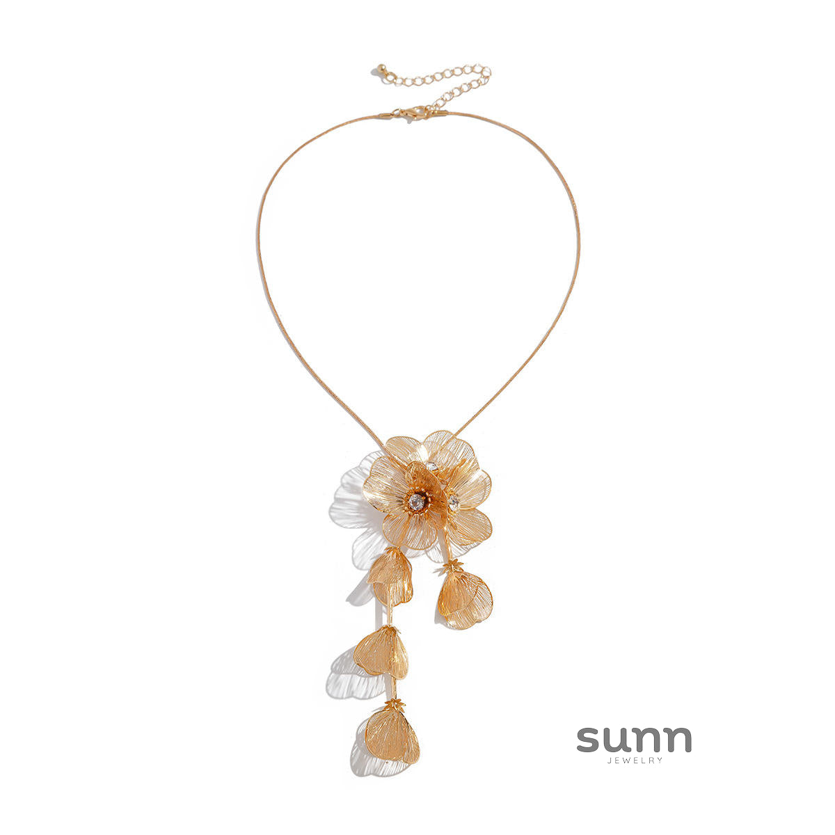 Angelica Ginkgo Blossom Necklace [1RFUZOHX]