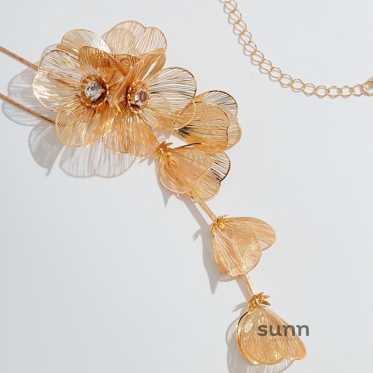 Angelica Ginkgo Blossom Necklace [BZY3UJSC]