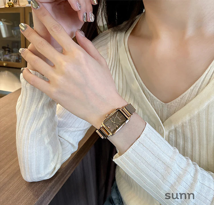 Angelica Vintage Leather Watch