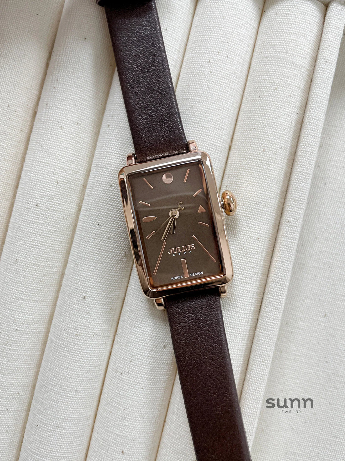Angelica Vintage Leather Watch