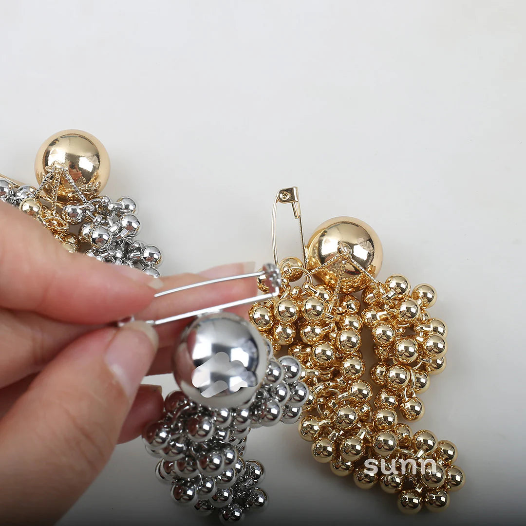 Angelina Grape Cluster Brooch