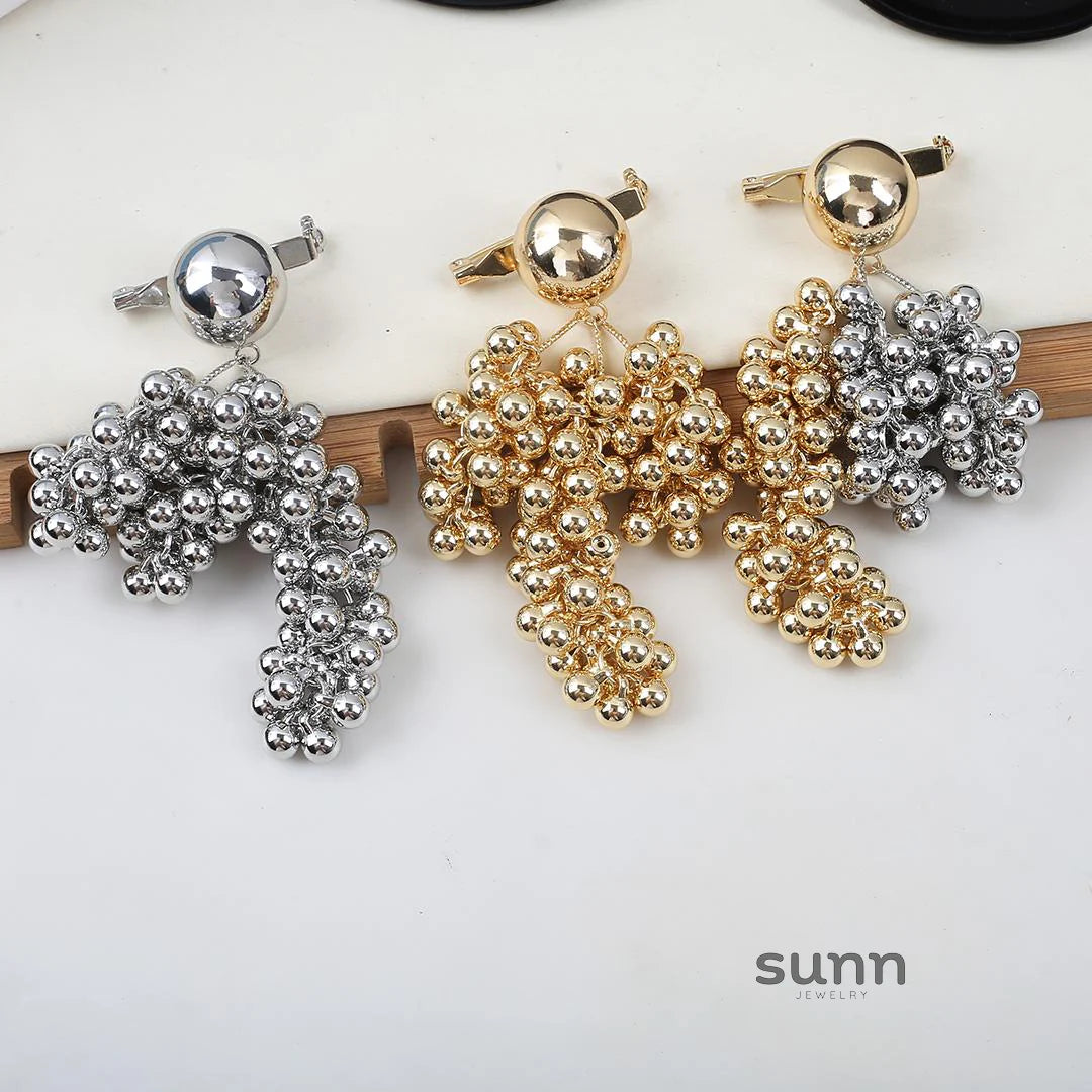 Angelina Grape Cluster Brooch