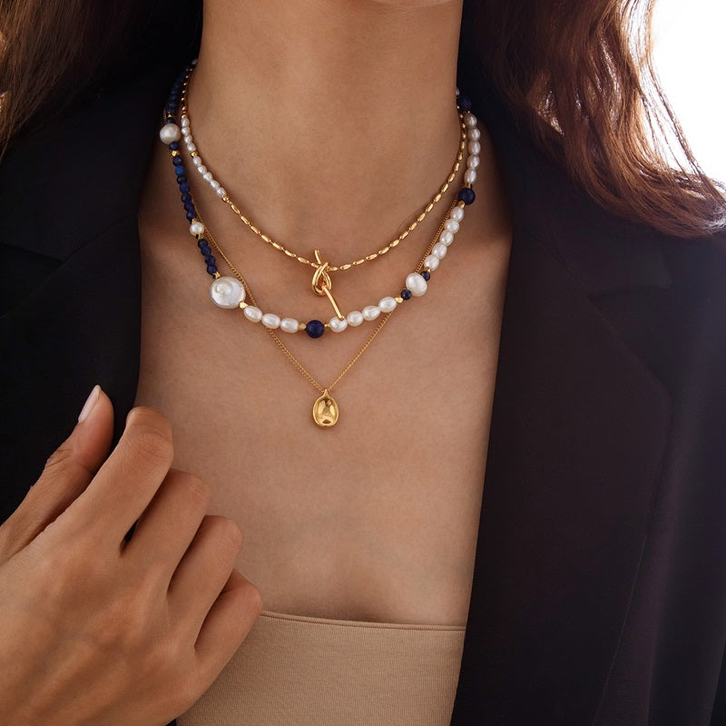 Angelise Baroque Pearl Necklace [FUL68LOY]