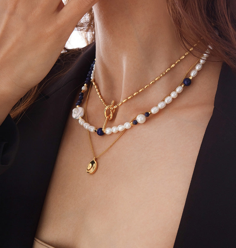 Angelise Baroque Pearl Necklace [YRE3H04W]