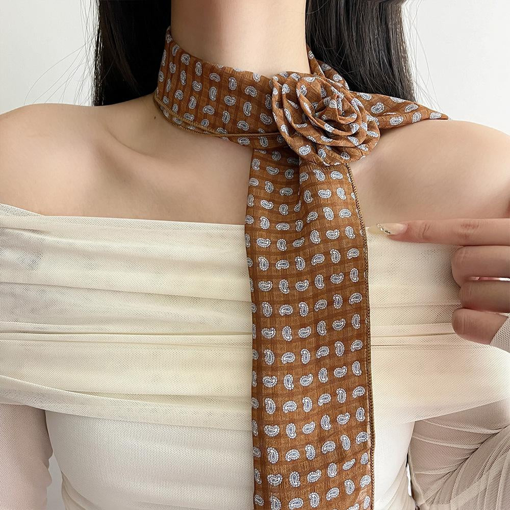Ania Polka Dot Triangular Scarf [DV6X2DVZ]