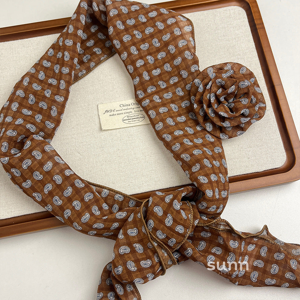 Ania Polka Dot Triangular Scarf [1VDVIC2H]