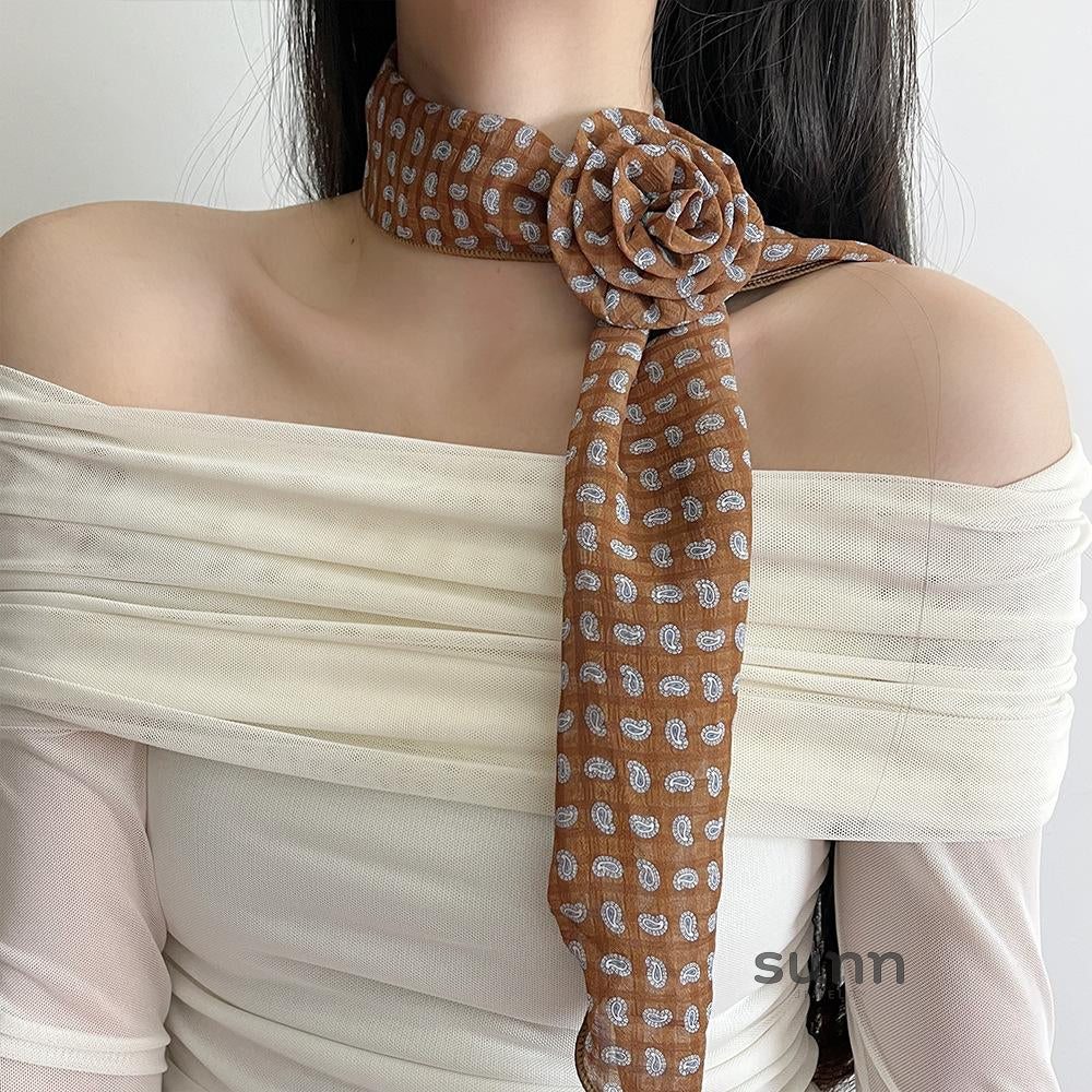 Ania Polka Dot Triangular Scarf [DV6X2DVZ]