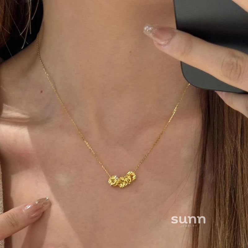 Anina Celestial Coin Necklace