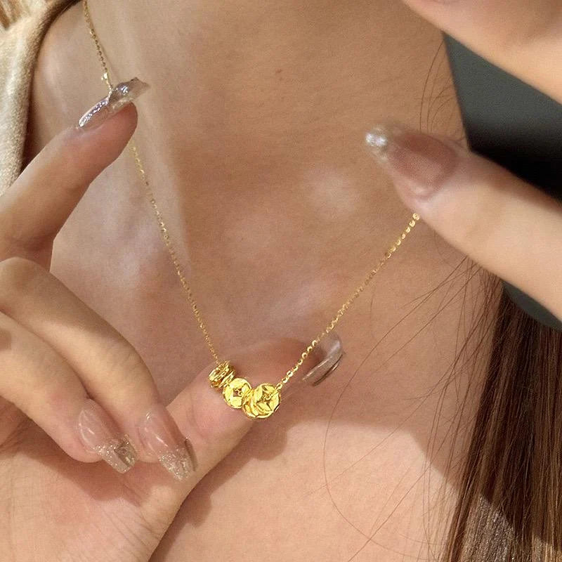 Anina Celestial Coin Necklace