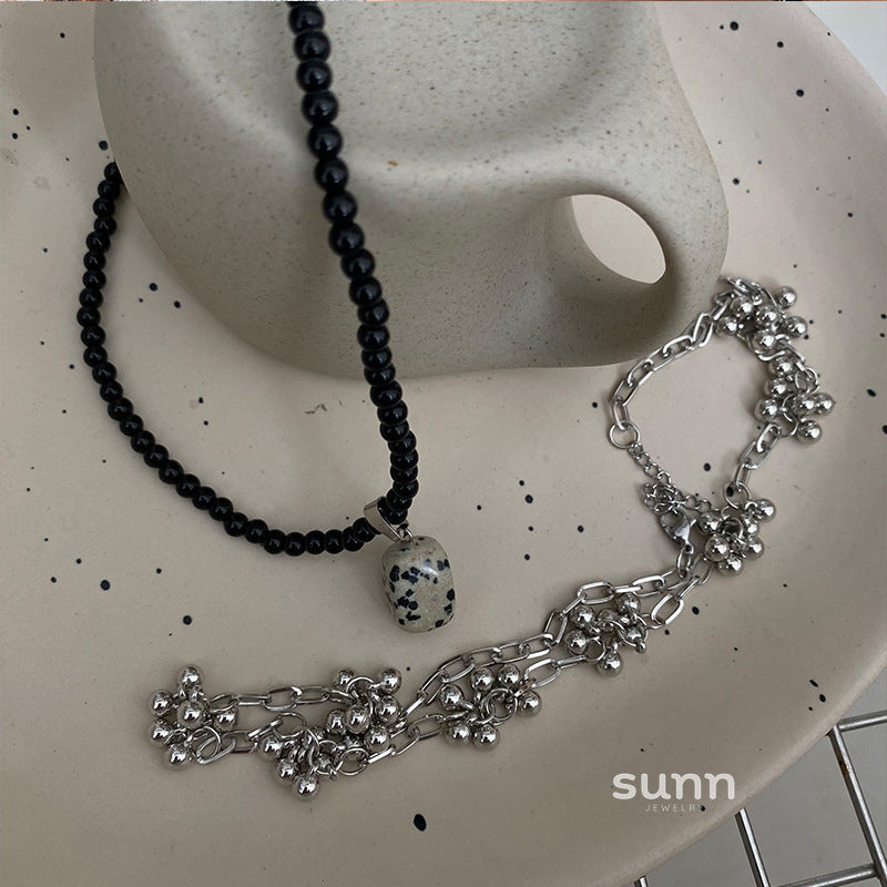 Anita Grape Pearl Choker [TGZFBRCF]
