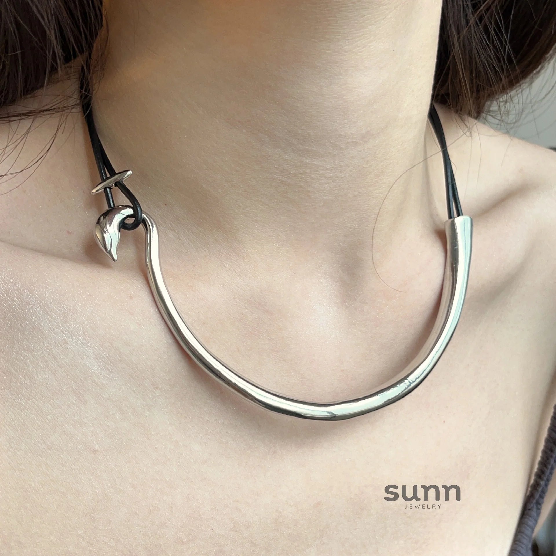 Aniya Silver Bird Necklace