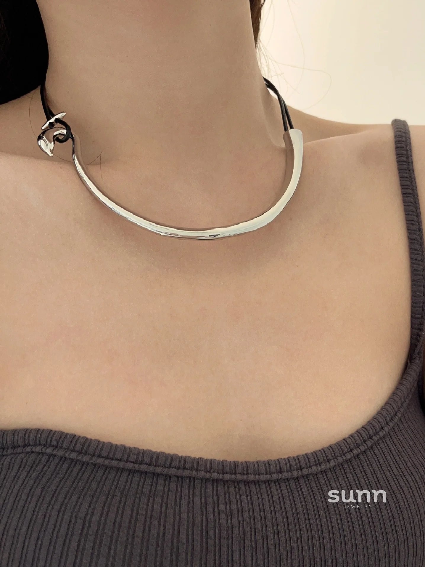 Aniya Silver Bird Necklace