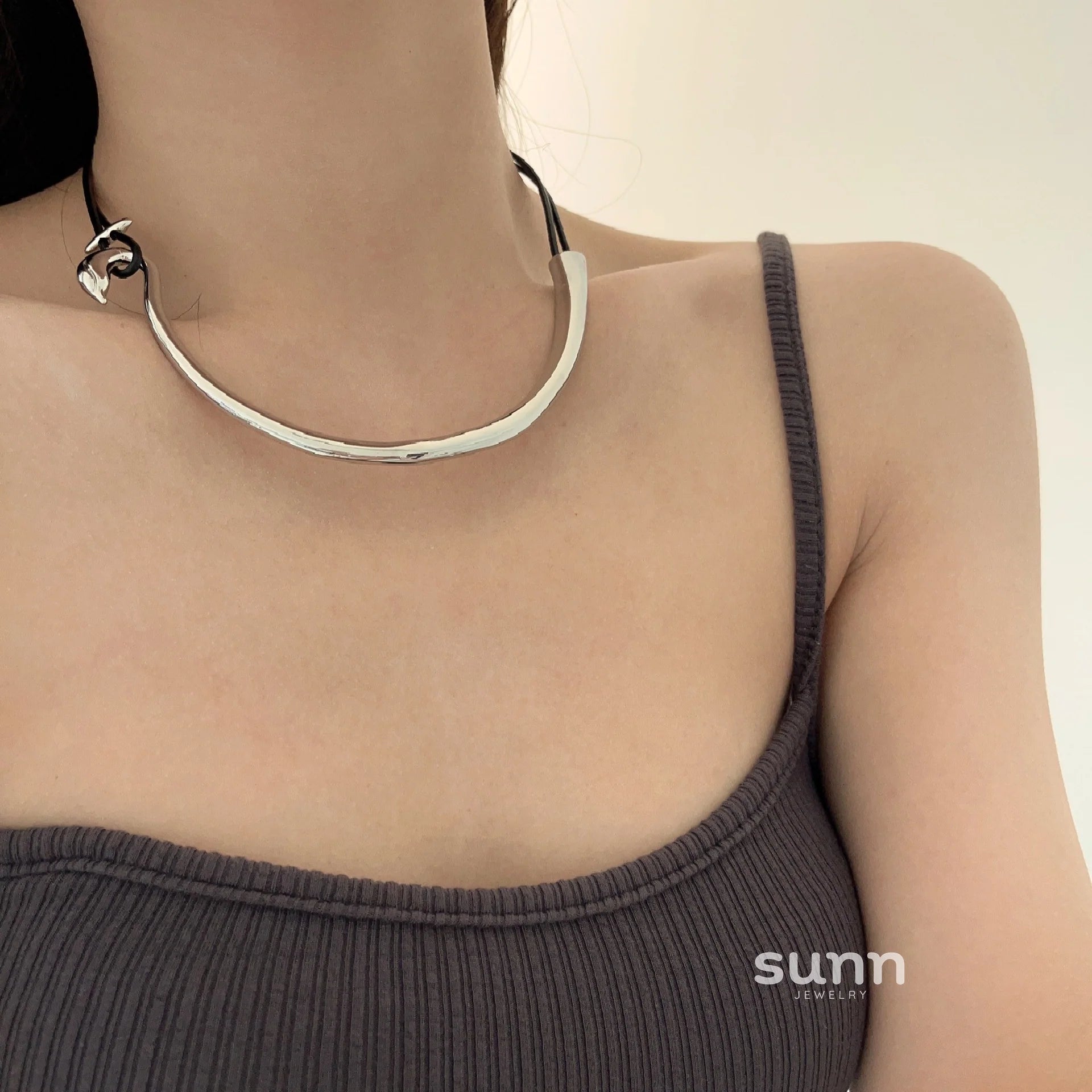 Aniya Silver Bird Necklace