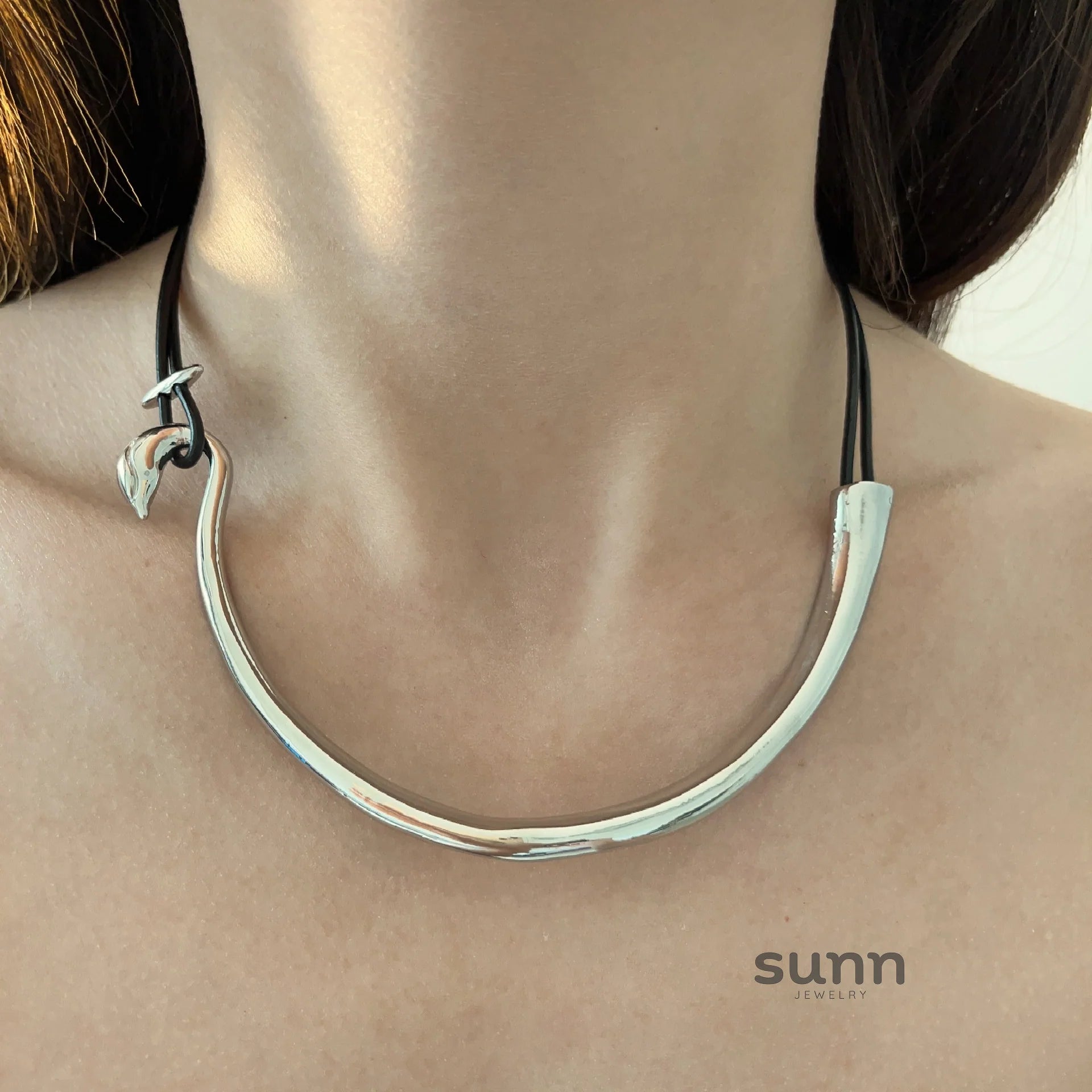 Aniya Silver Bird Necklace