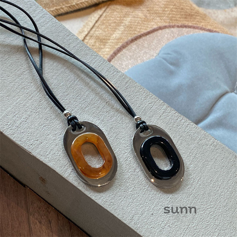 Anjali Cold Style Cutout Necklace [KZSEFHOD]