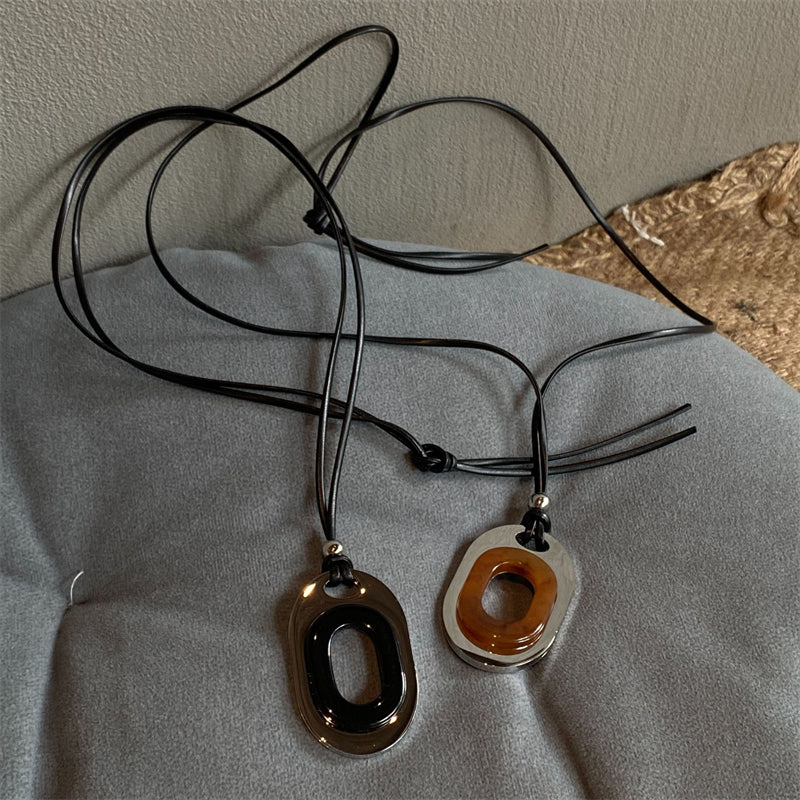 Anjali Cold Style Cutout Necklace [PIH1M5W2]