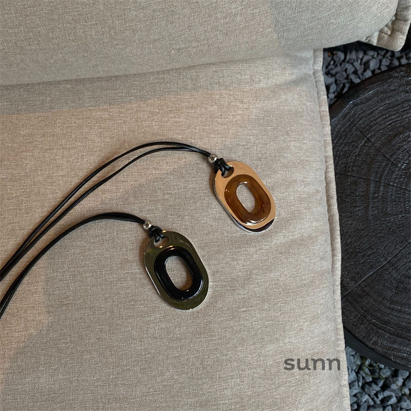 Anjali Cold Style Cutout Necklace [YD67PGDO]