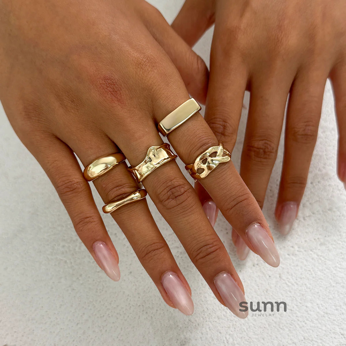 Ann Geometric Ring Set