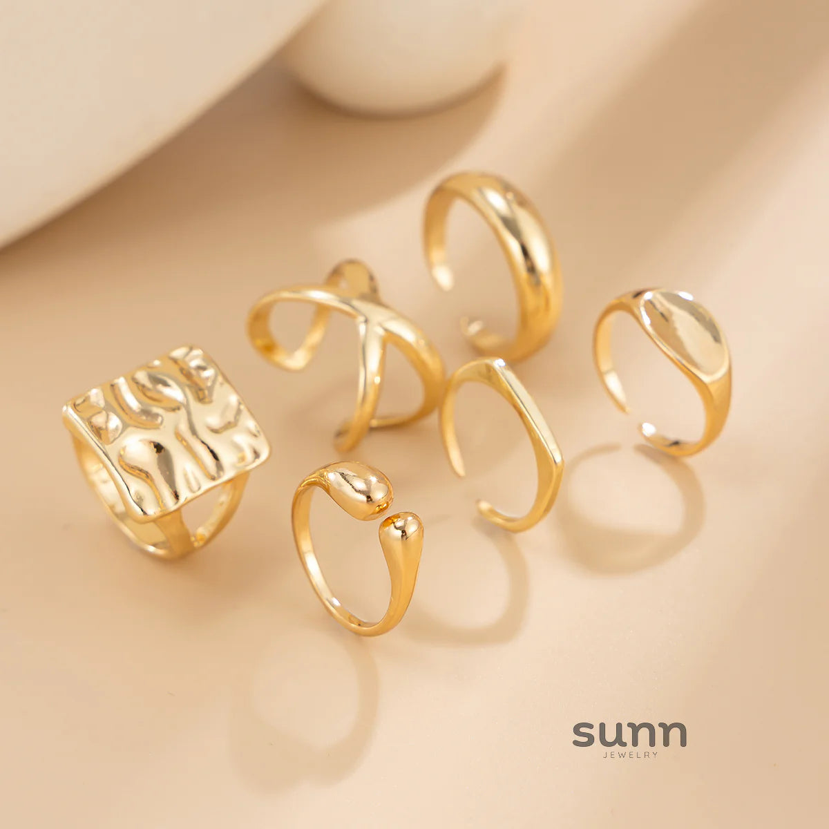 Ann Geometric Ring Set