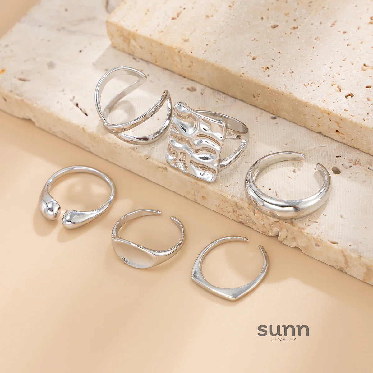 Ann Geometric Ring Set