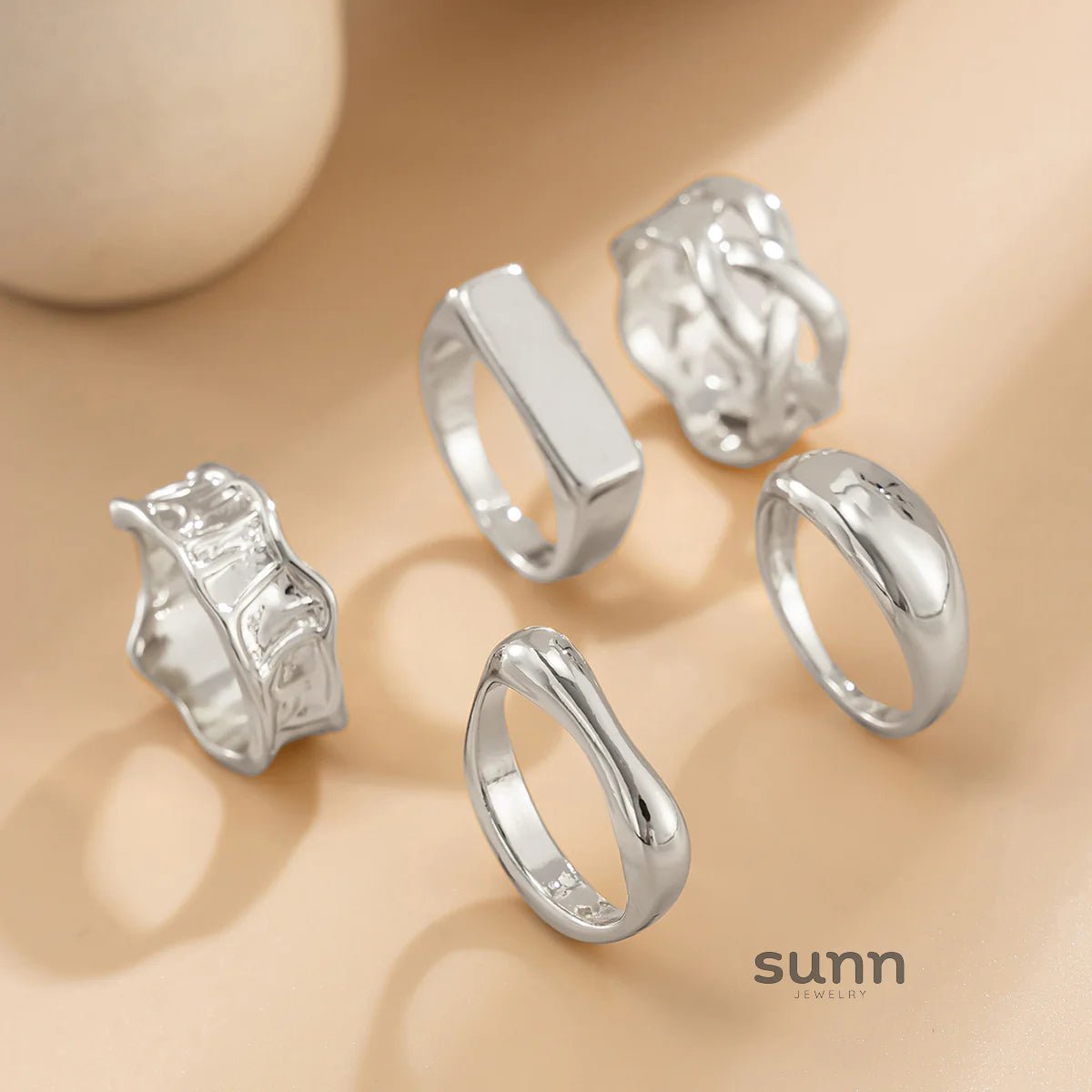 Ann Geometric Ring Set