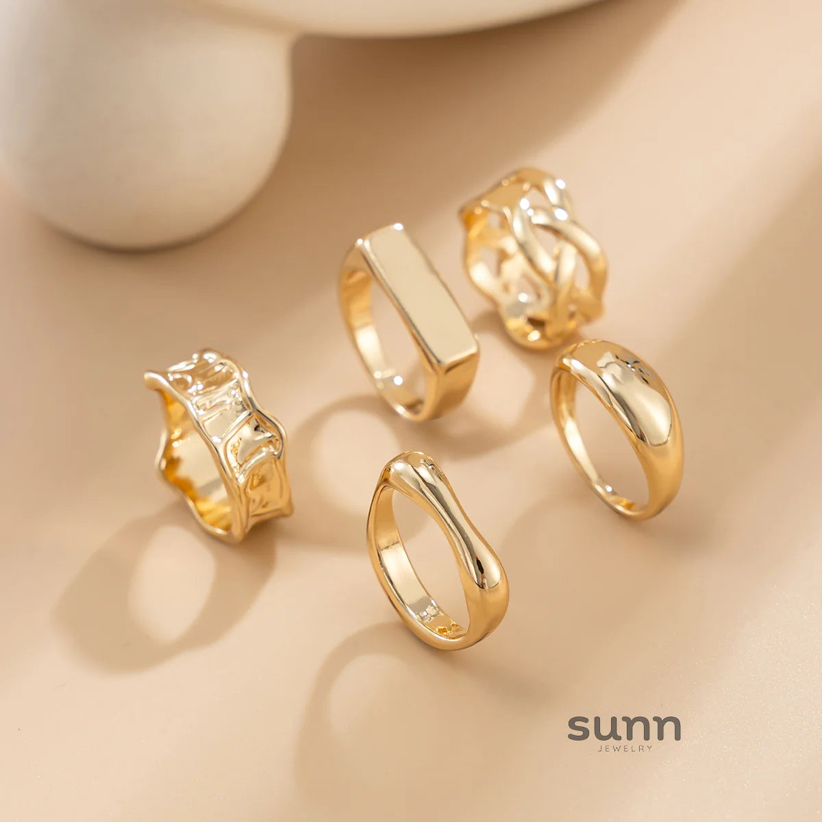 Ann Geometric Ring Set