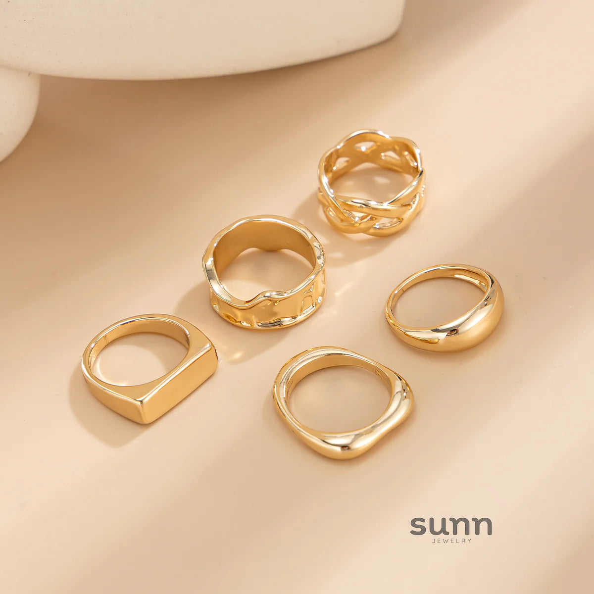 Ann Geometric Ring Set