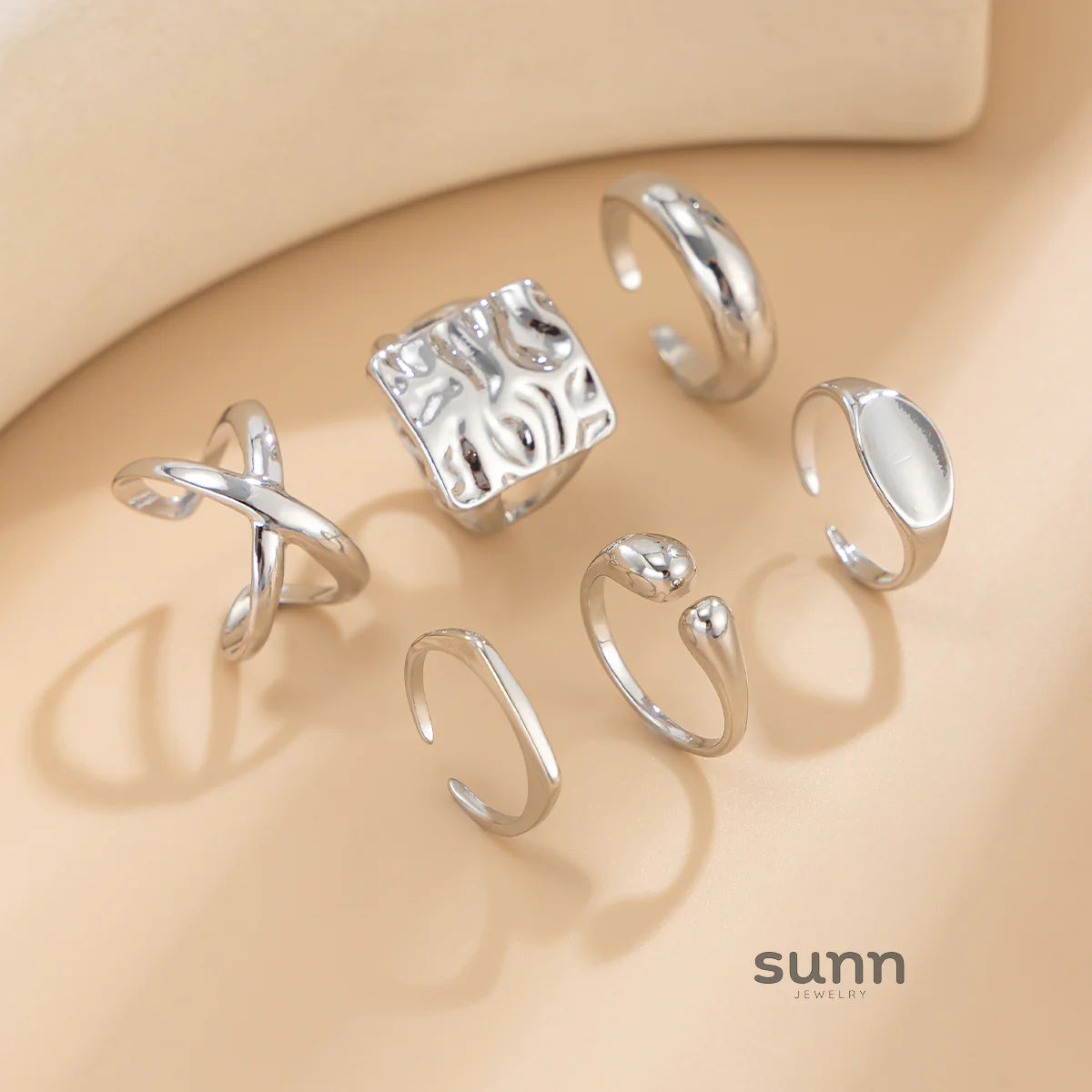 Ann Geometric Ring Set