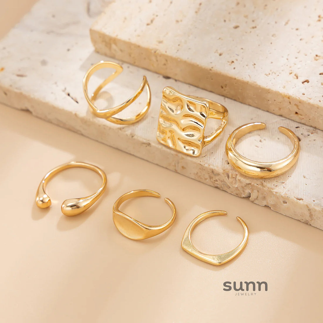 Ann Geometric Ring Set