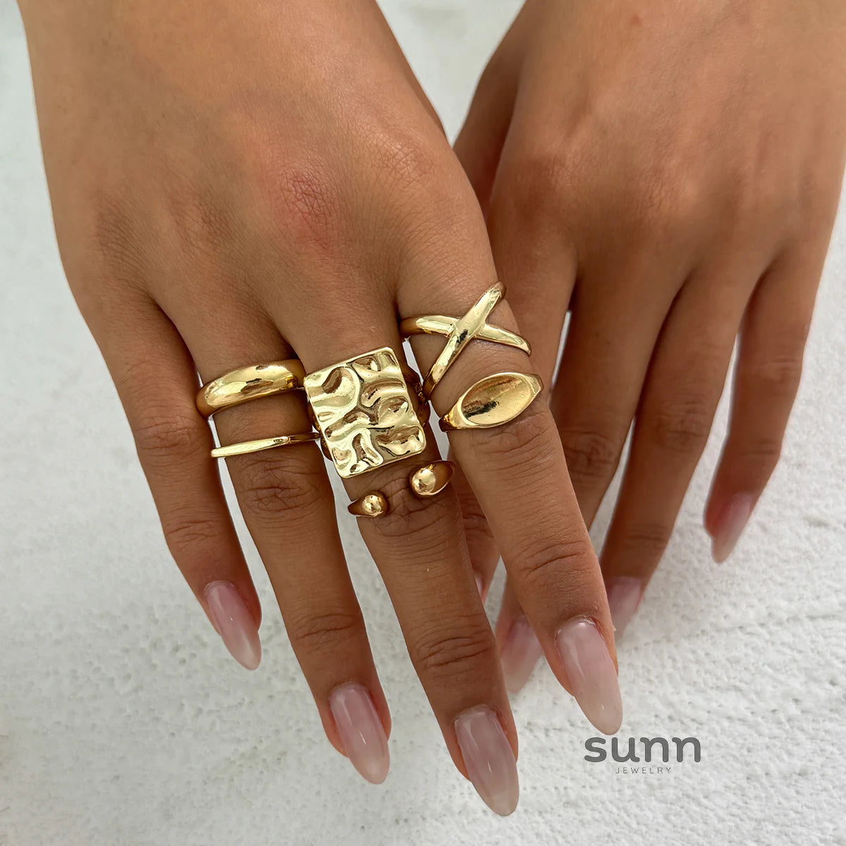 Ann Geometric Ring Set