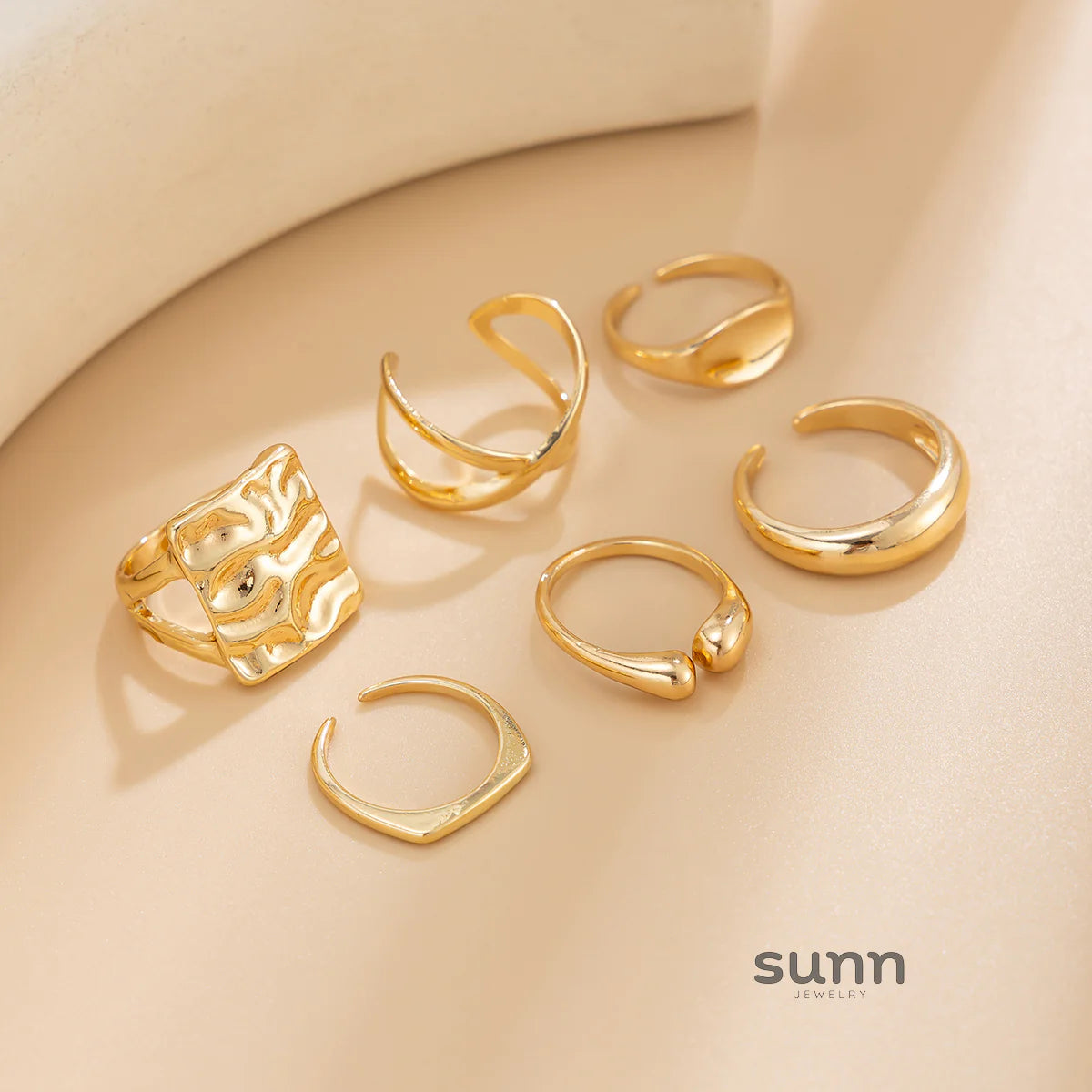 Ann Geometric Ring Set