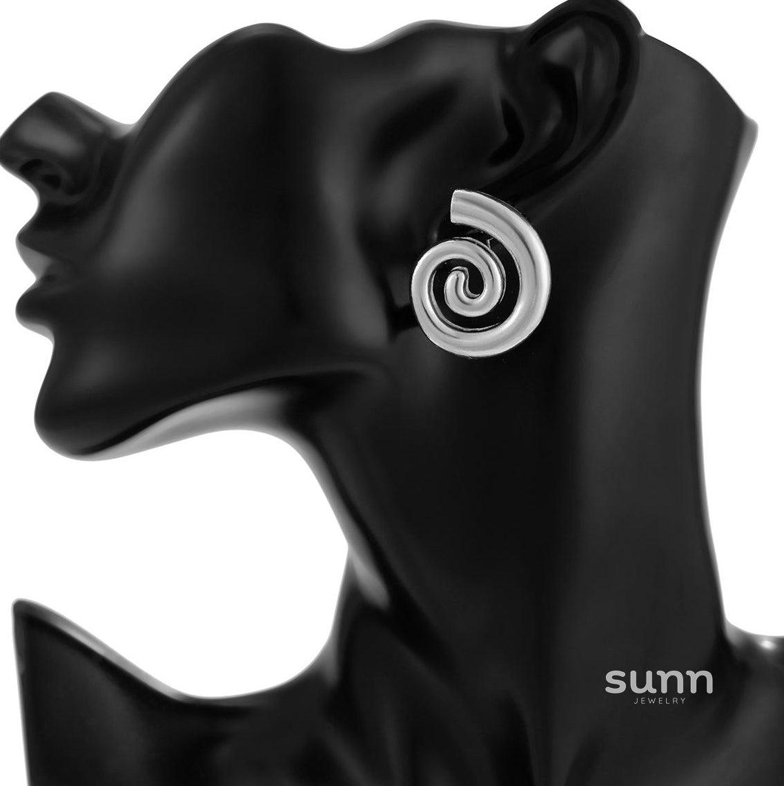 Ann Ocean-Inspired Spiral Earrings [MTI6KEWU]